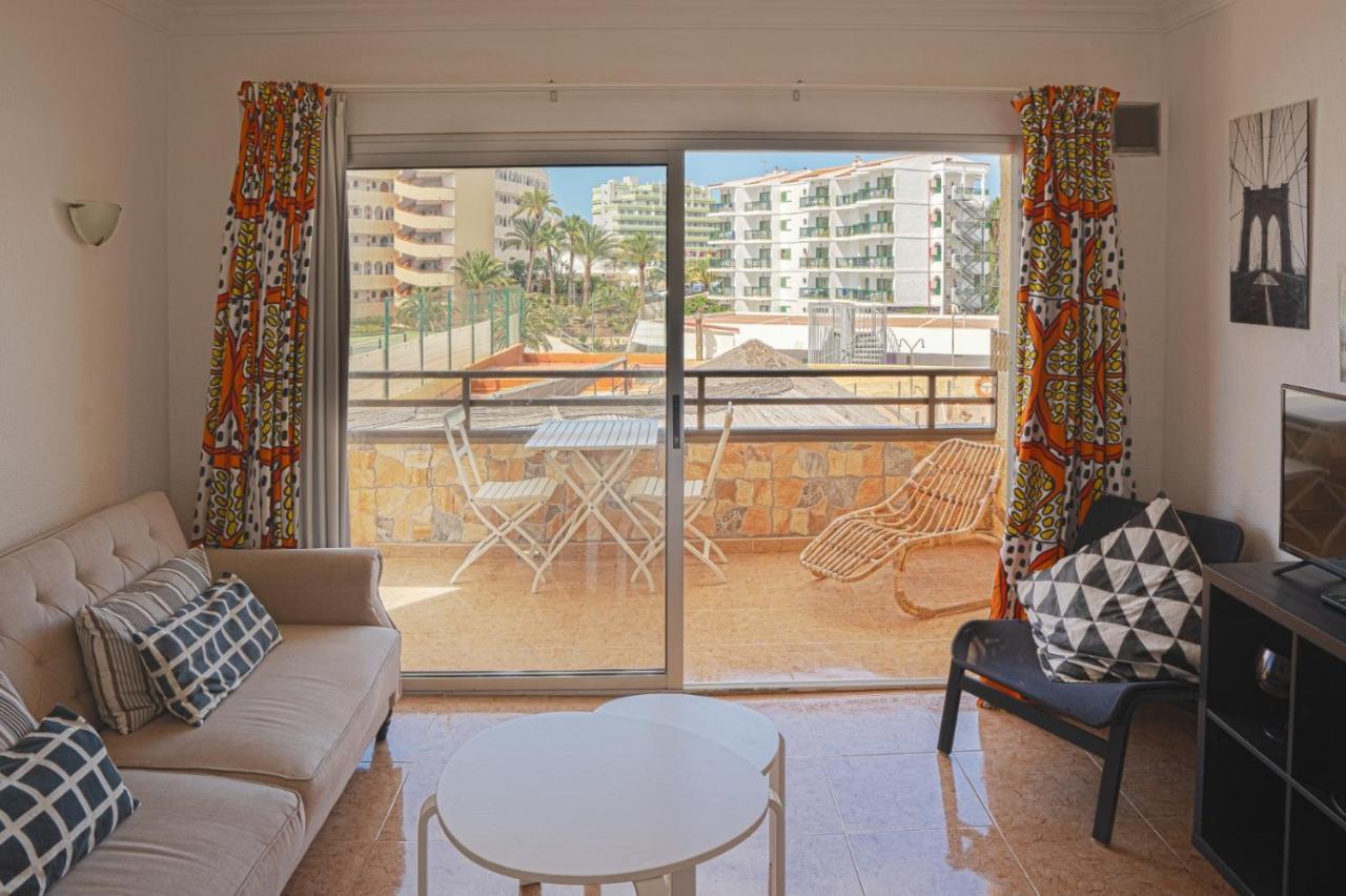 Pool View Accommodation In Playa Del Ingles Maspalomas  Luaran gambar